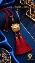 Maneki Neko Wealth & Luck Car Charm