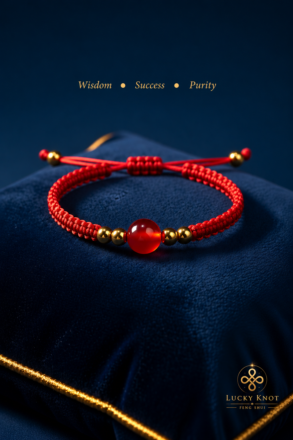 Red Pearl Wisdom Bracelet