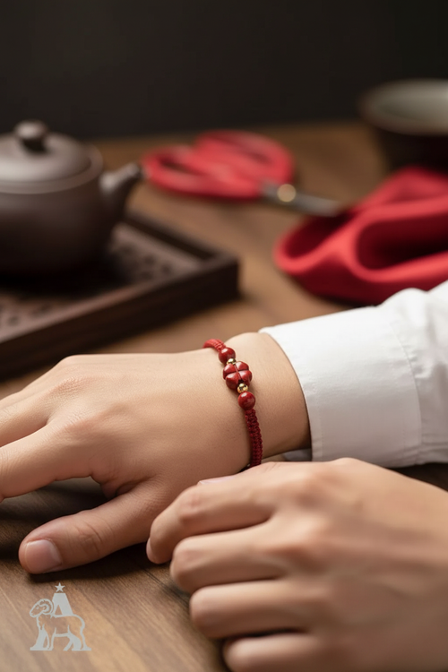 Cinnabar Flower Bracelet - 9:16