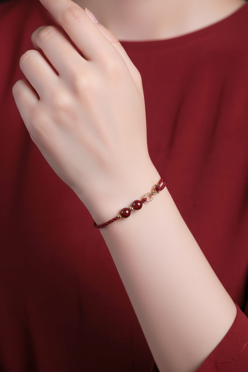 Red Garnet Bracelet - 9:16